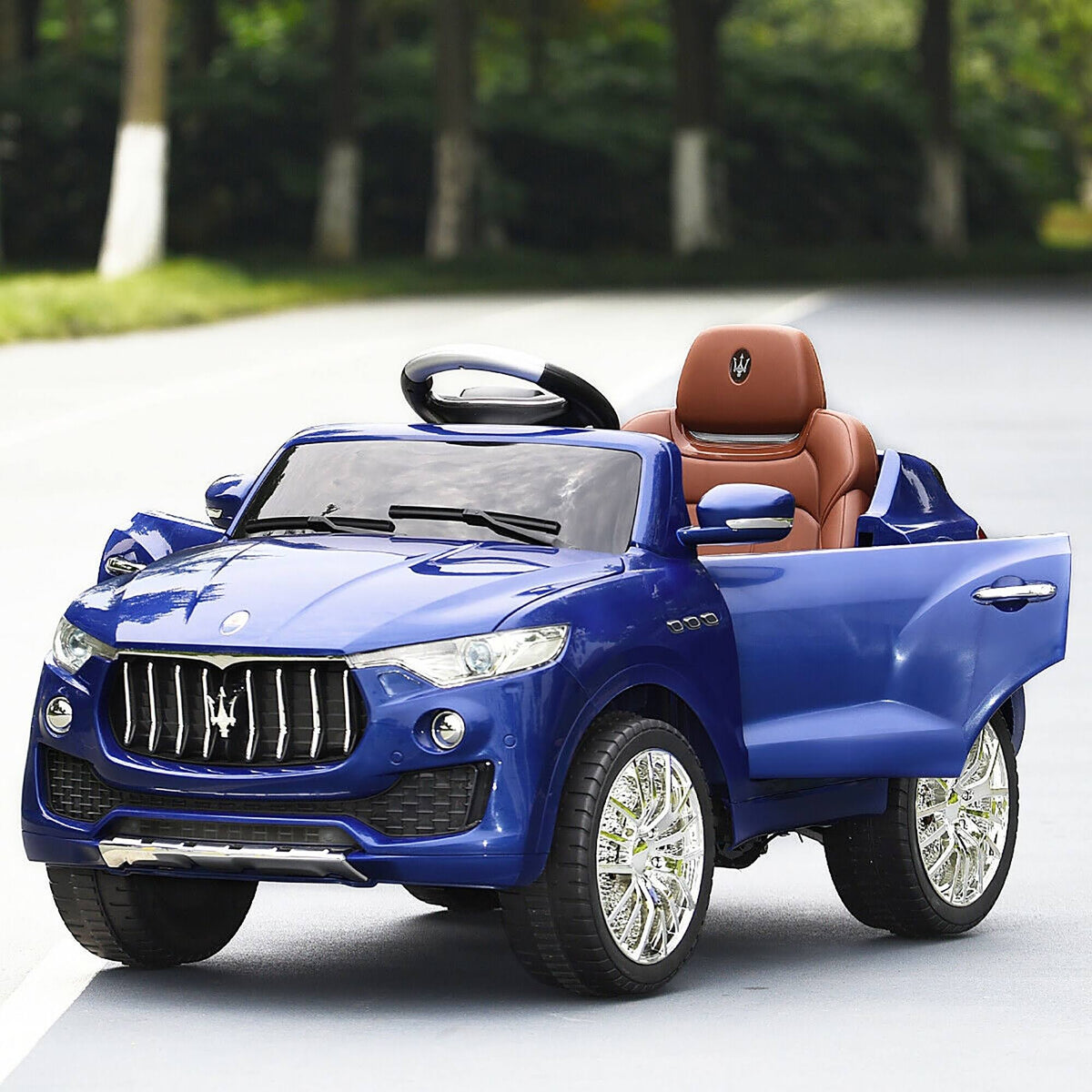 6V Kids Ride on Car with Remote Control Blue K168