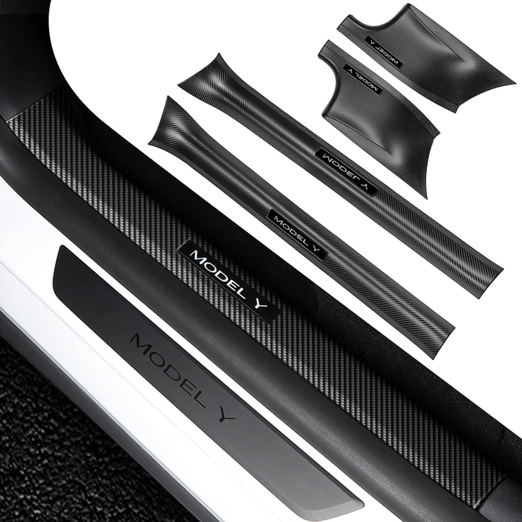 Carbon Fiber Door Sill Protector Set of 4 C361808