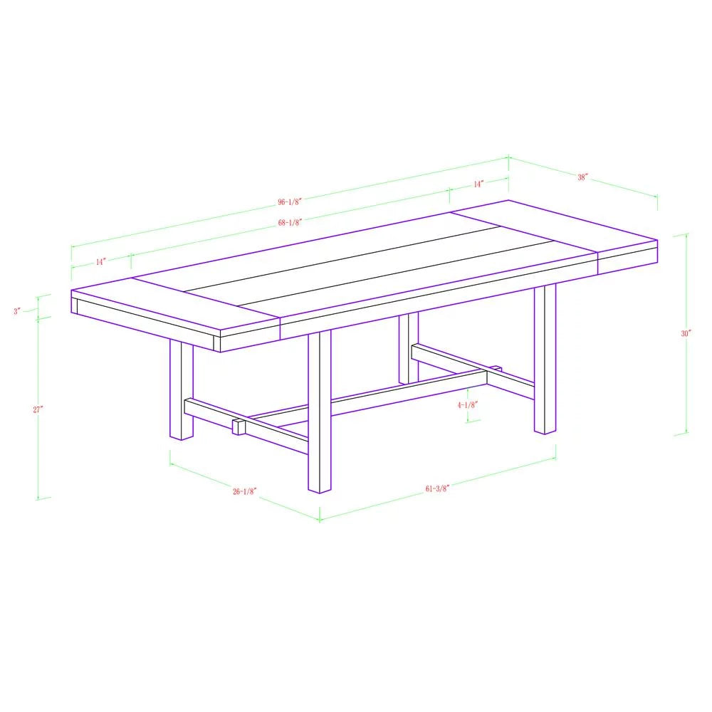 Oak Extendable Dining Table E5233