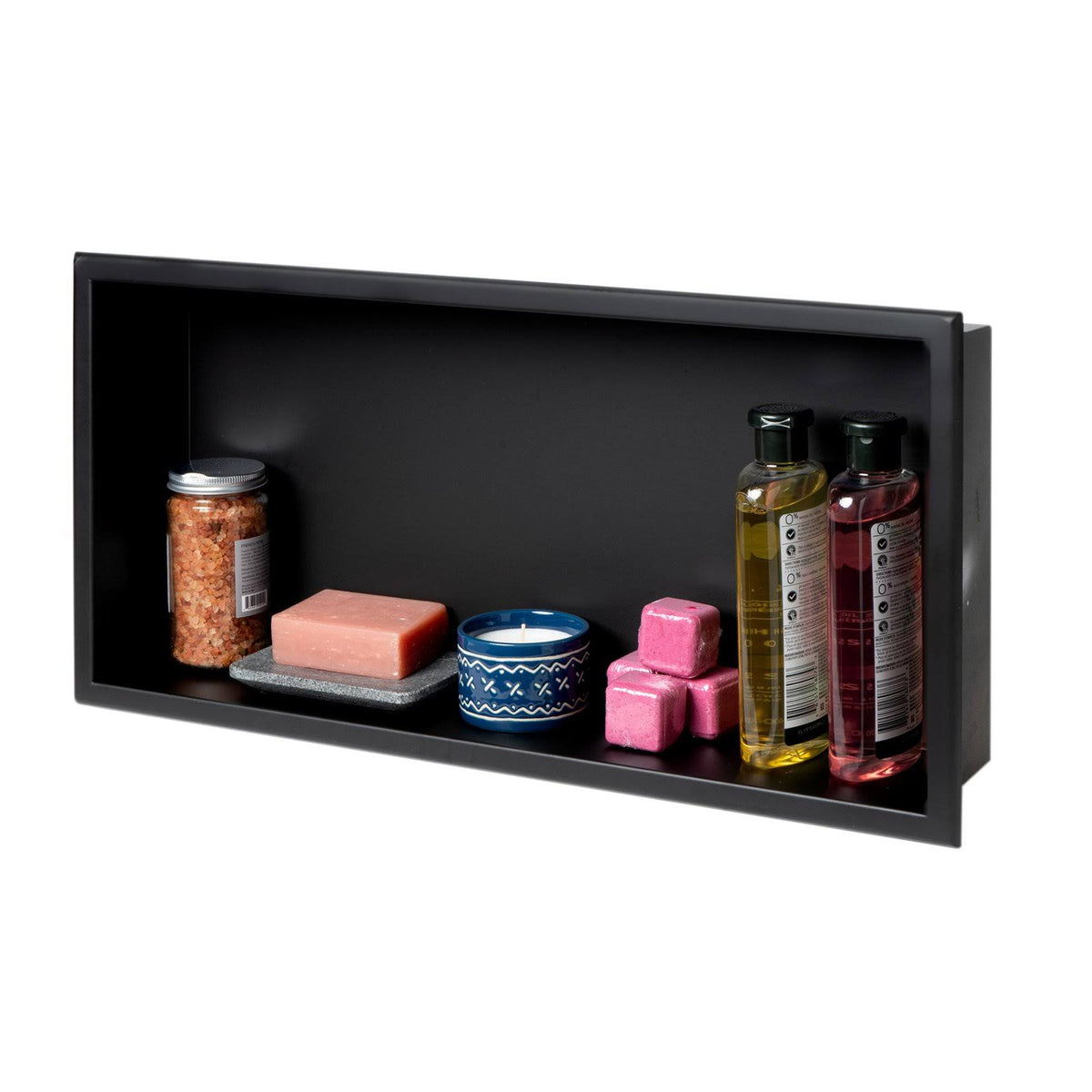 Stainless Steel Single Shelf Bath Shower Niche L28407