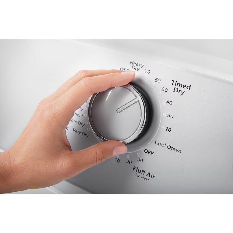 White 7.0 cu. ft. Electric Vented Dryer L5313