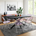 7-Piece Acrylic and Wood Dining Set T908149