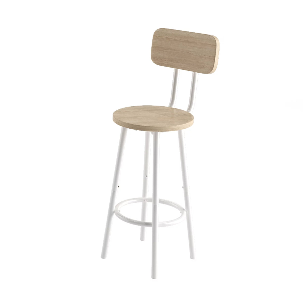 3-Piece Round Bar Table and Stools Set V3407