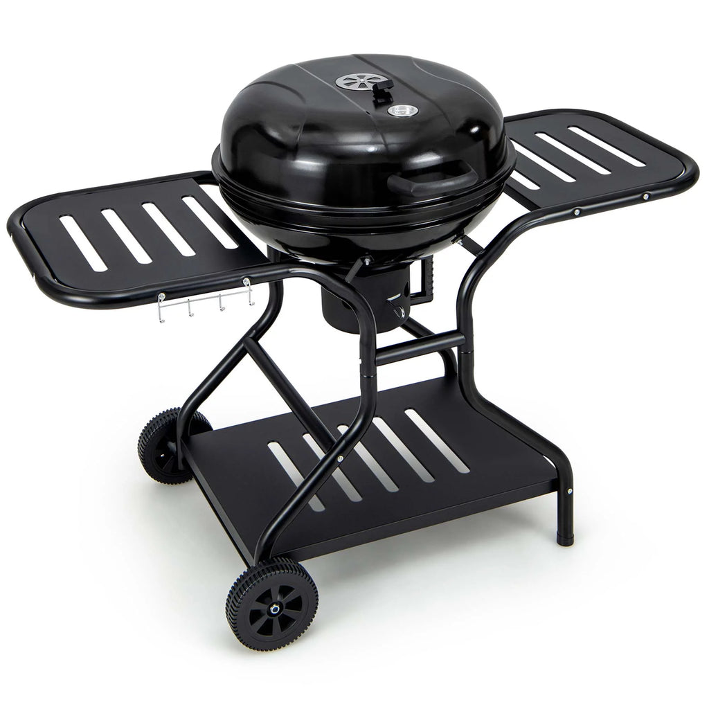 22 inch Charcoal BBQ Grill with Thermometer B540