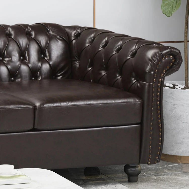 Three-Seater Chesterfield Sofa Y73859