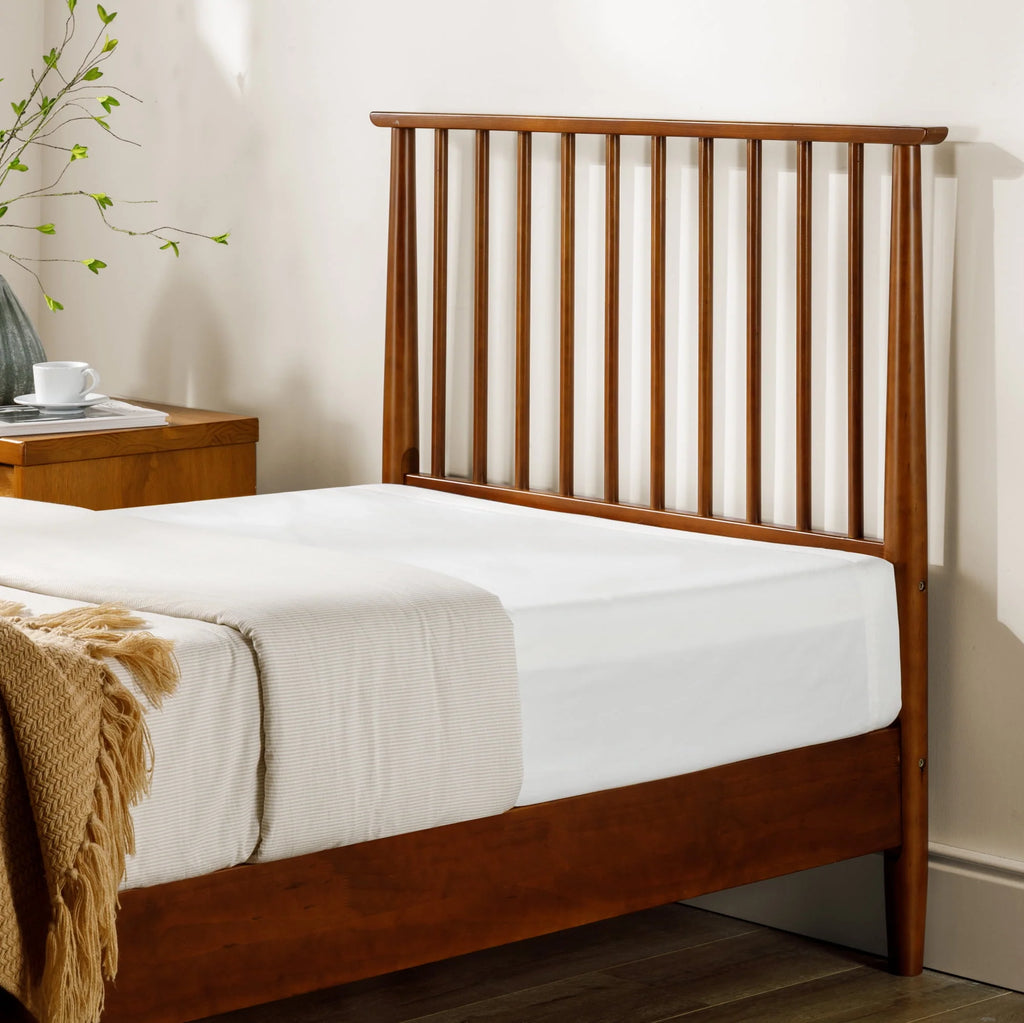 Queen Wood Platform Bed Frame N96812