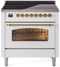 White Induction Range with Electric Oven Y986994