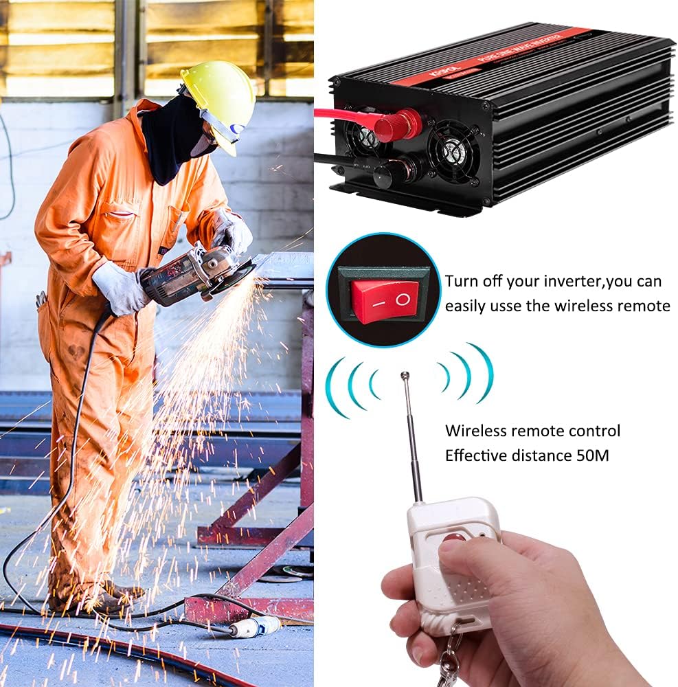 2000 Watt Pure Sine Wave Inverter G190