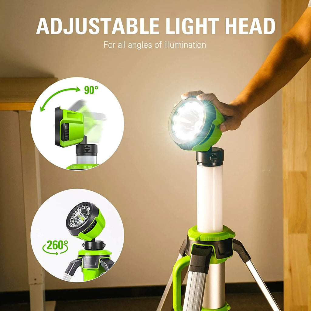24V 2-in-1 LED Work Light with Battery and Charger Q933