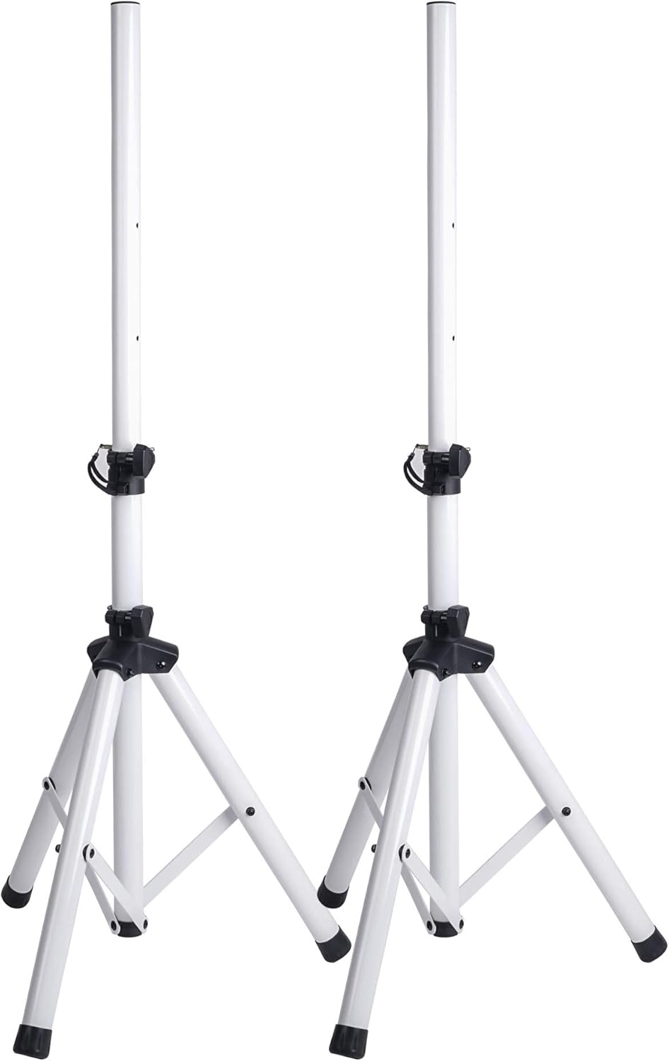 2-Pack Crank-Up Tripod Speaker Stands with Carry Bags I2420