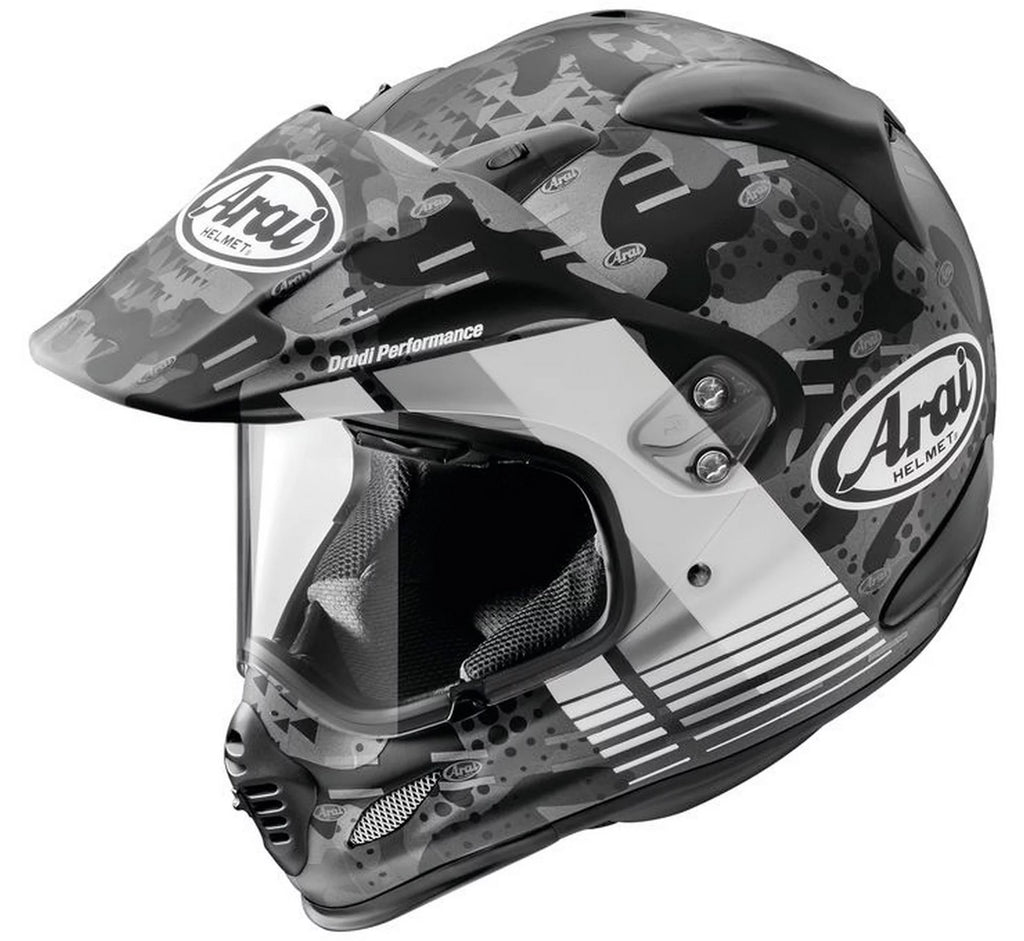 Dual Sport Motorcycle Helmet Frost White XXL A60598