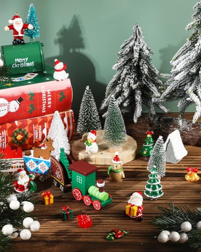 19 Piece Christmas Cake Decorations Set L30791