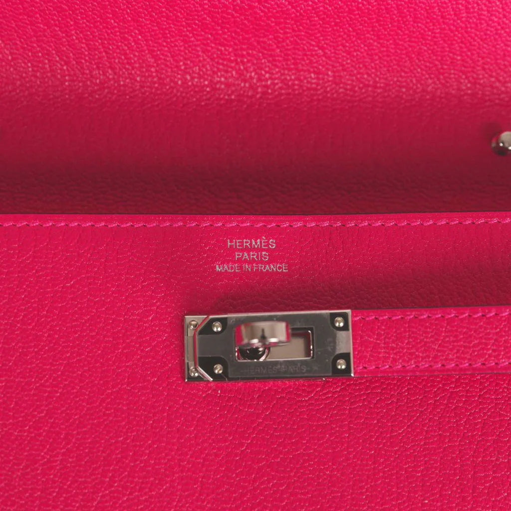 Rose Mexico Chevre Wallet N79604