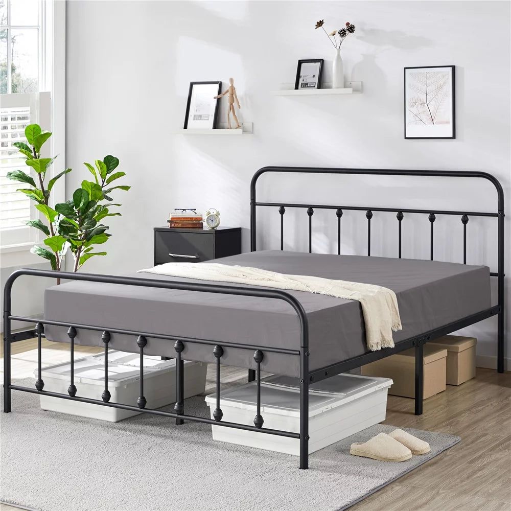 Queen Bed with High Headboard Z207021