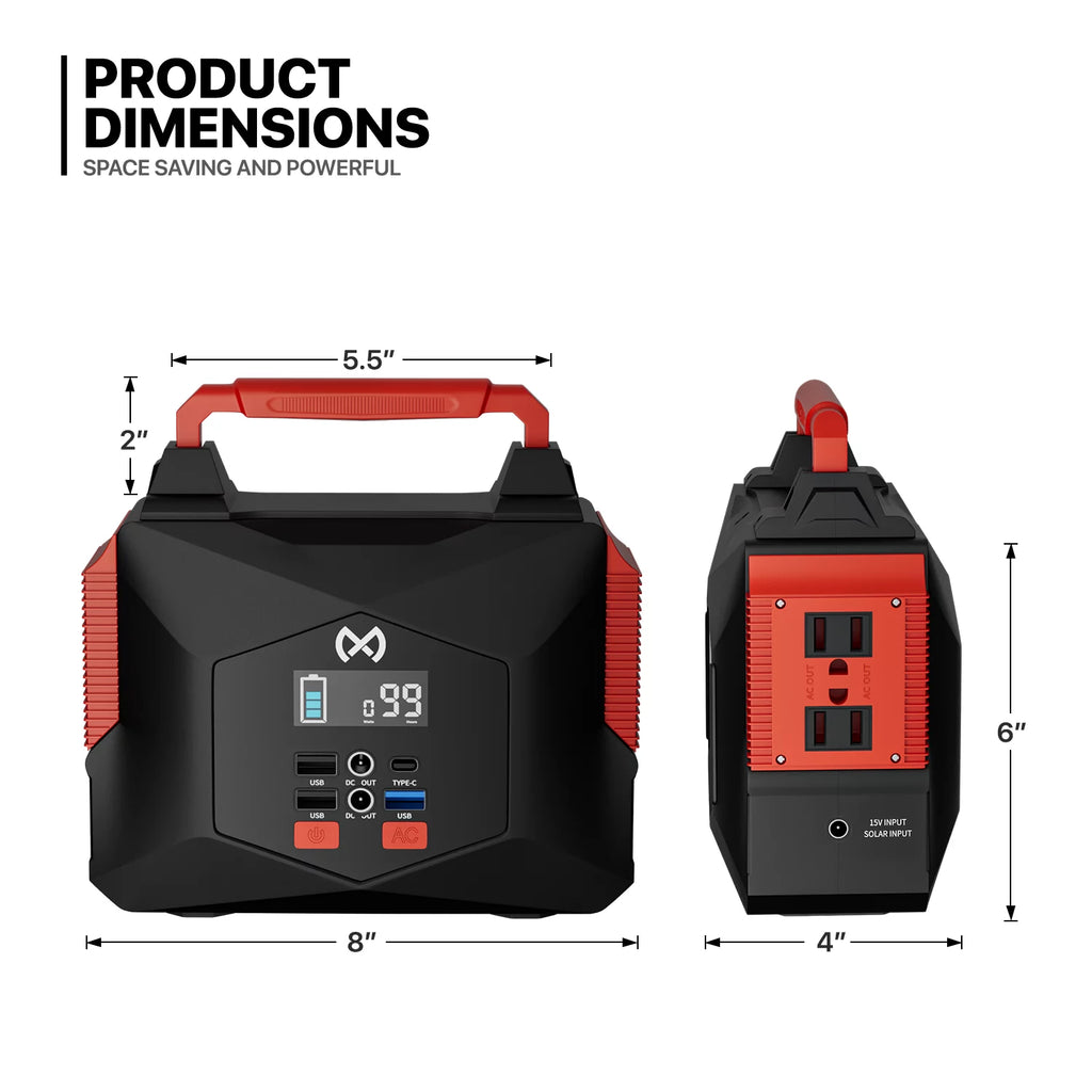 Portable Power Station and Foldable Solar Set of 2 L1946