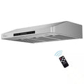 36 in. Stainless Steel Under Cabinet Range Hood with Permanent Filters M5538