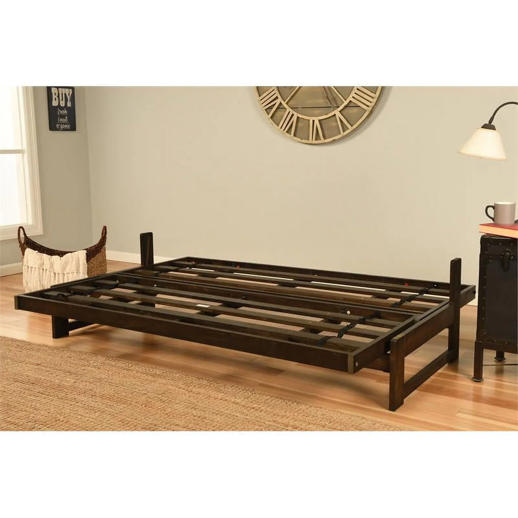 Linen Fabric Futon with Mattress H947905