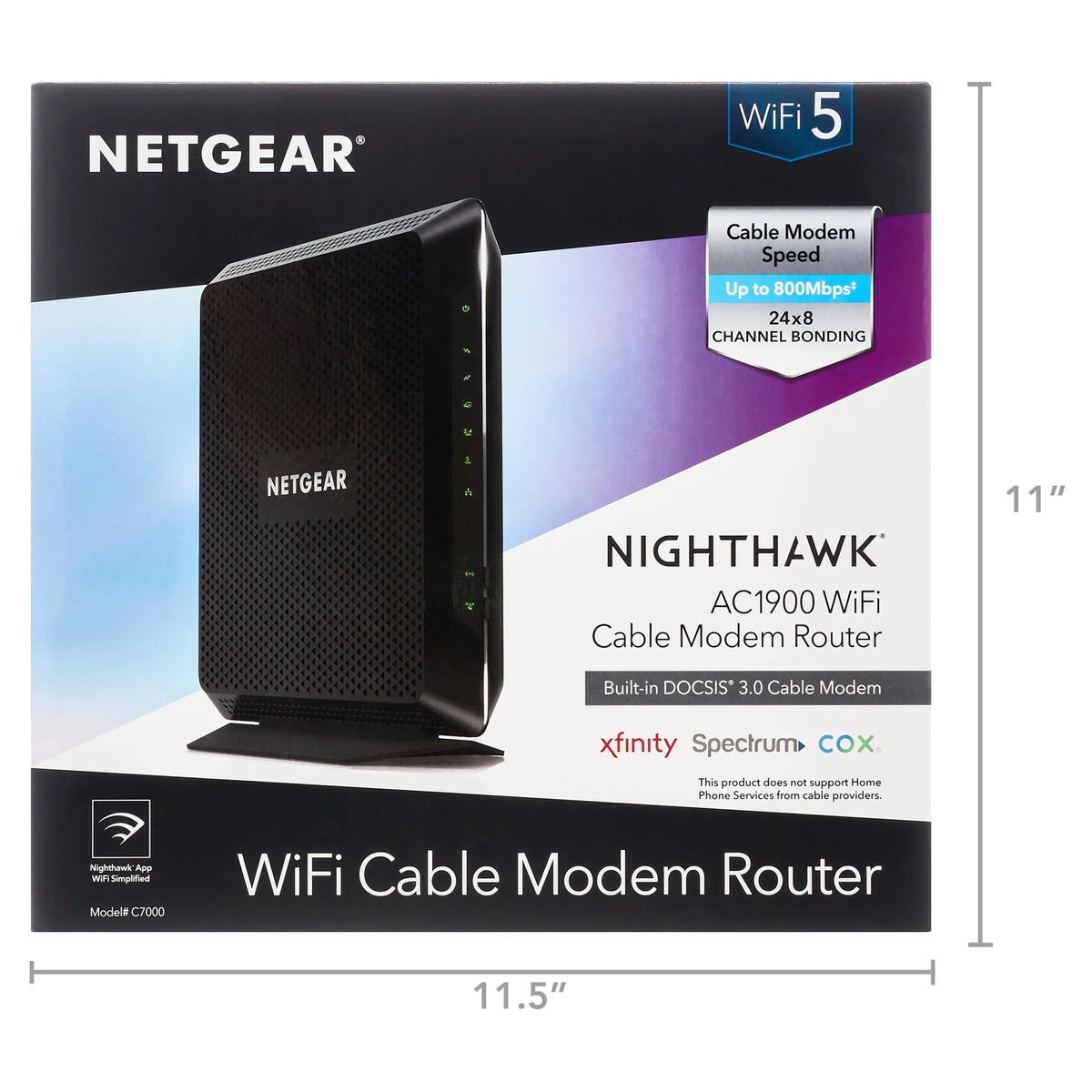 AC1900 DOCSIS 3.0 Cable Modem + WiFi Router V937066