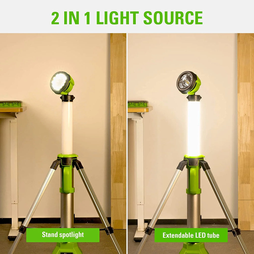 24V 2-in-1 LED Work Light with Battery and Charger Q933