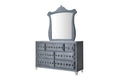 Gray Velvet Mirror Z775