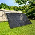 RV Awning Shade Screen with Zipper 8'X11'3'' O40300