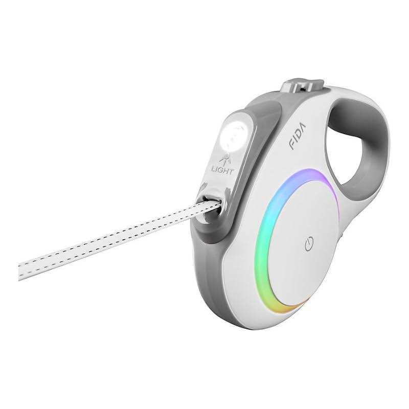 Retractable LED Lighted Dog Leash F45201