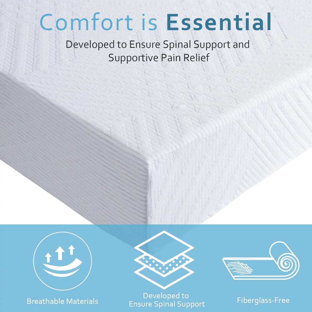6 inch Gel Memory Foam Full Mattress C3801