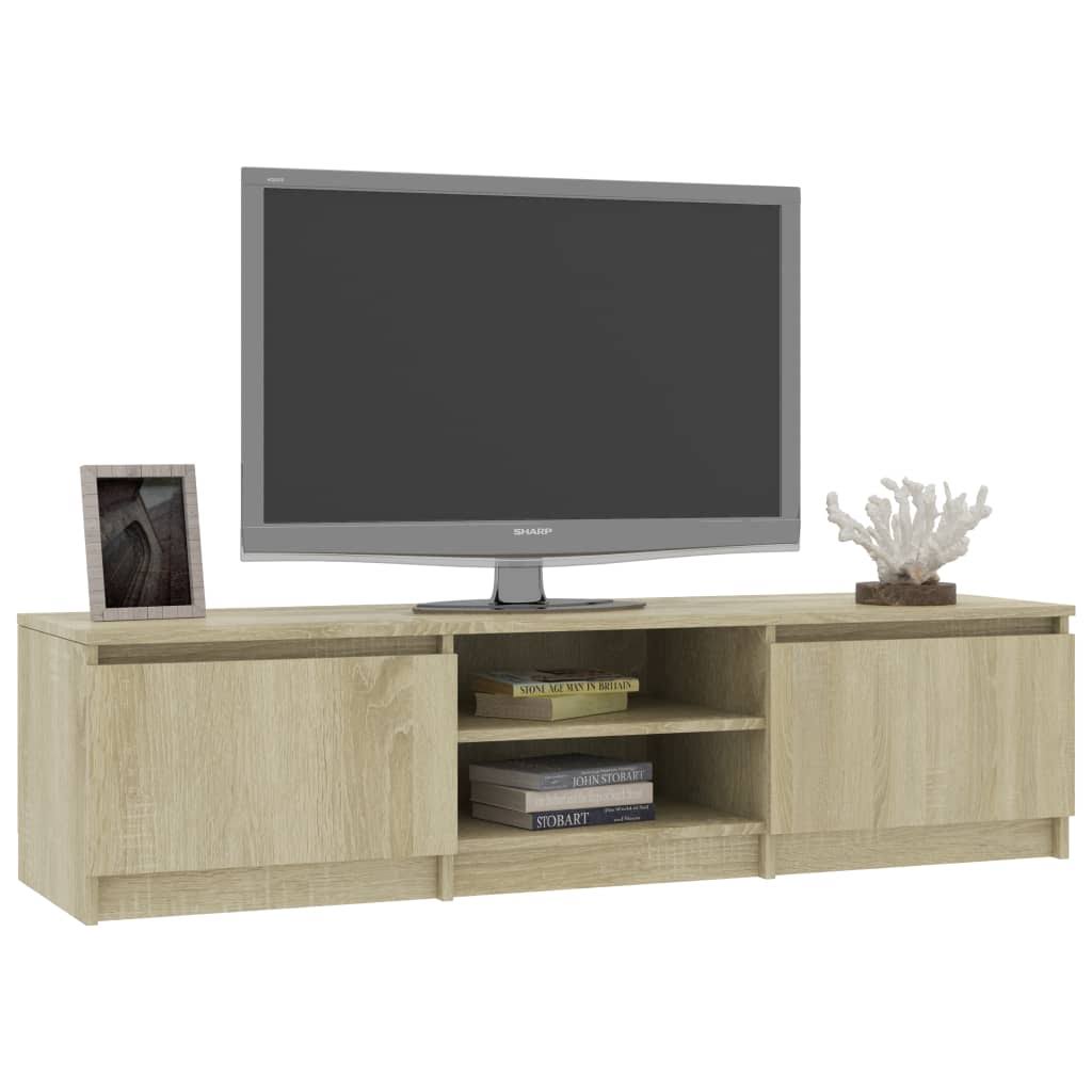 Black Chipboard TV Cabinet W4418