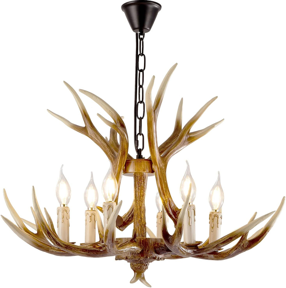 6 Lights Antler Chandelier Z91153