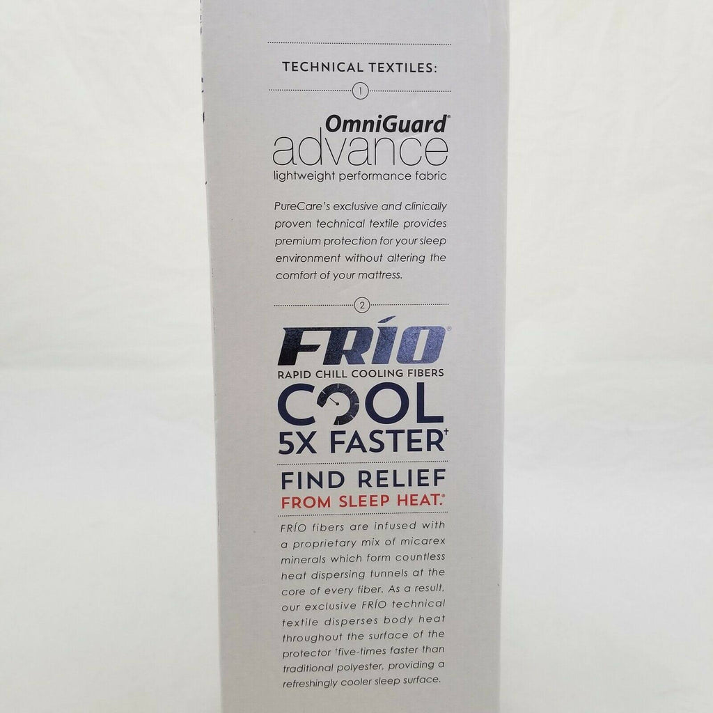 White Twin XL Mattress Protector V3978