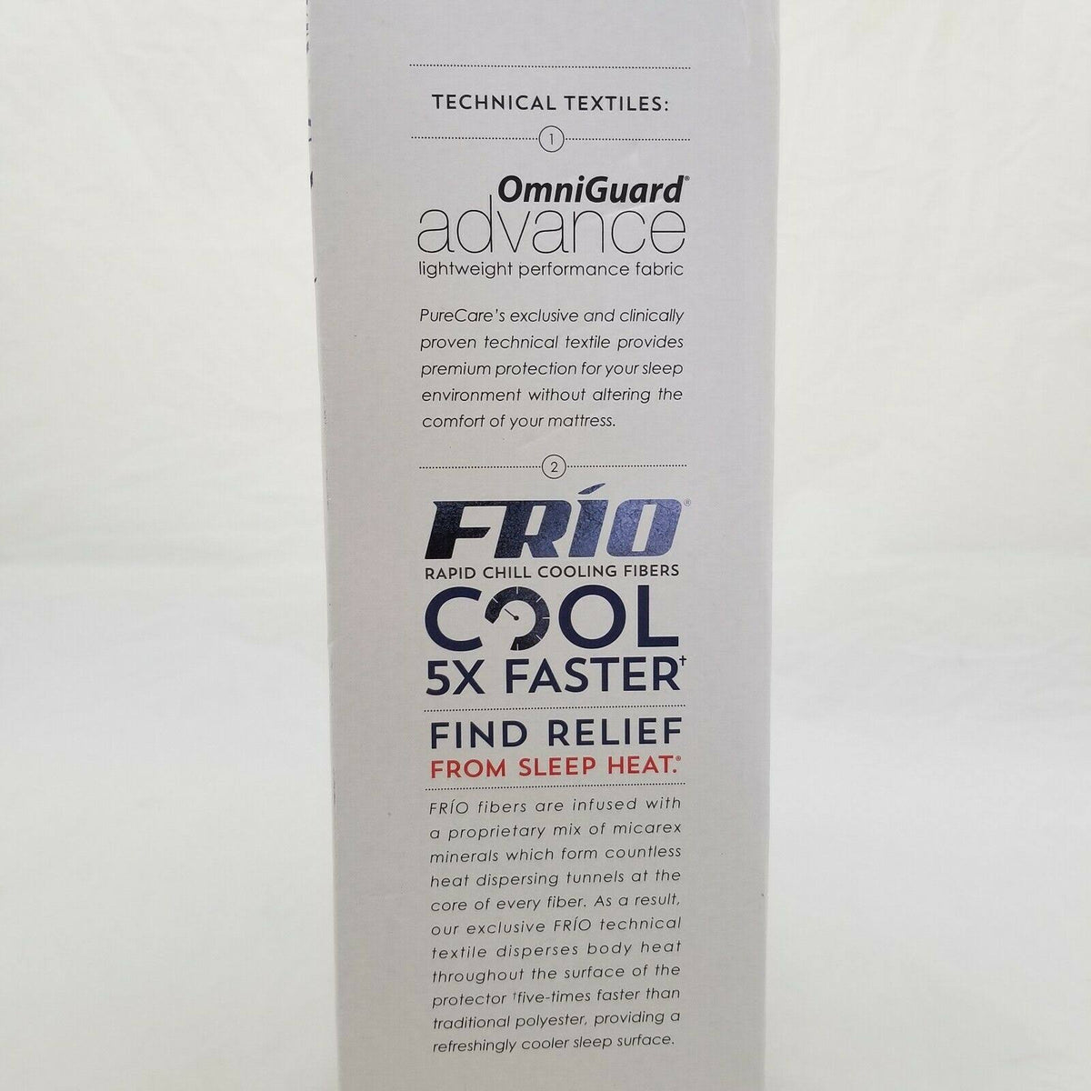 White Twin XL Mattress Protector V3978