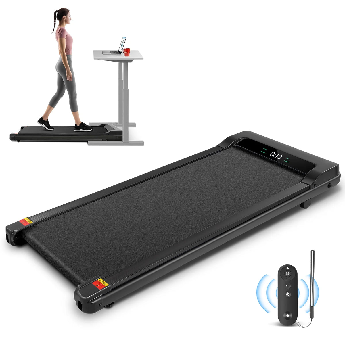 2.5HP Under Desk Treadmill with LED Display N33196