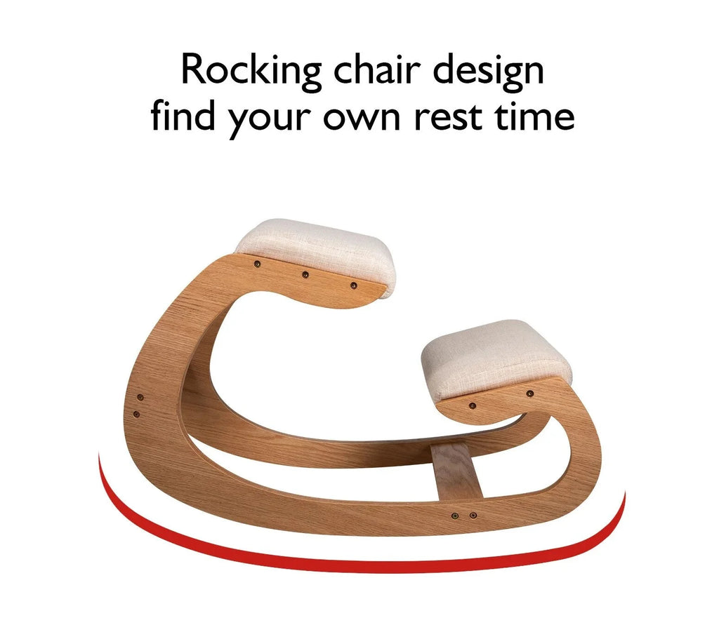 Ergonomic Kneeling Chair Stool with Thick Cushion Y858864