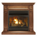 Dual Fuel Ventless Fireplace 32,000 BTU Remote Control U90469