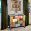 Recycled Mango Wood Cabinet with 2 Doors Q6924