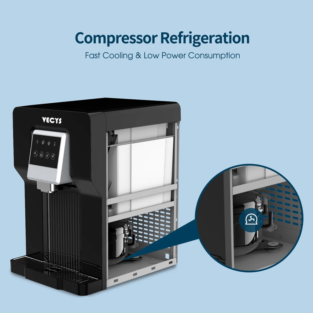 Water Cooler Dispenser with Built-in Ice Maker G246