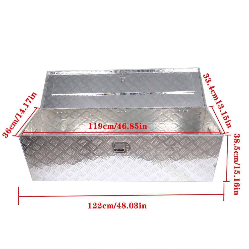 Aluminum Tool Box with Lock F43359