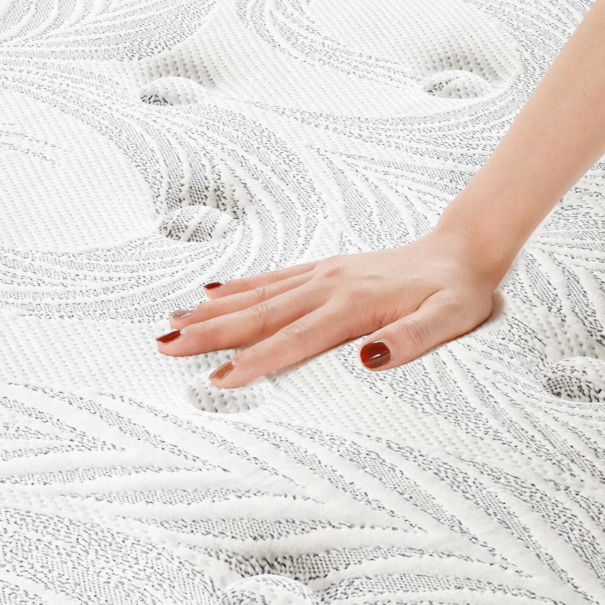 Hybrid Gel Memory Foam Innerspring Mattress Queen P5630