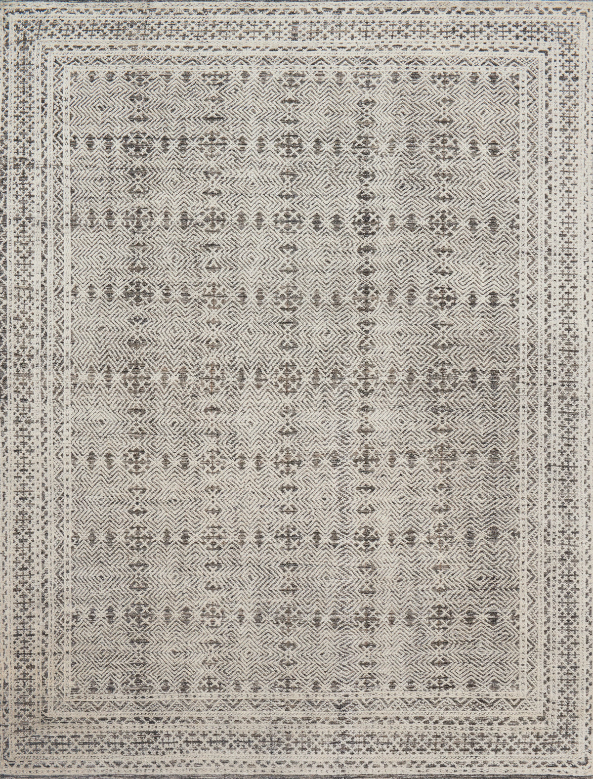 Grey Ivory 6' x 9' Rug M434157
