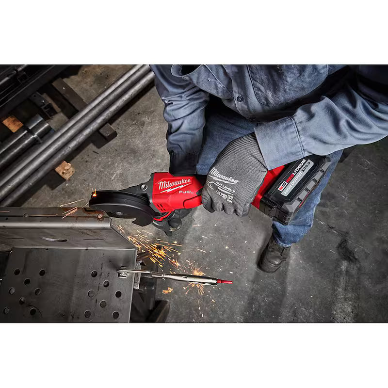 18V Brushless Cordless 5 in. Flathead Braking Grinder M8330