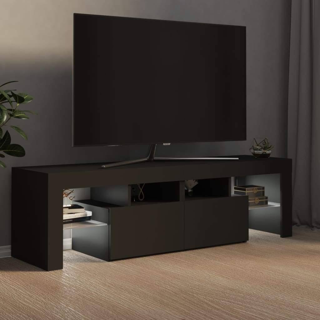 Sonoma Oak TV Cabinet with LED Lights F415146