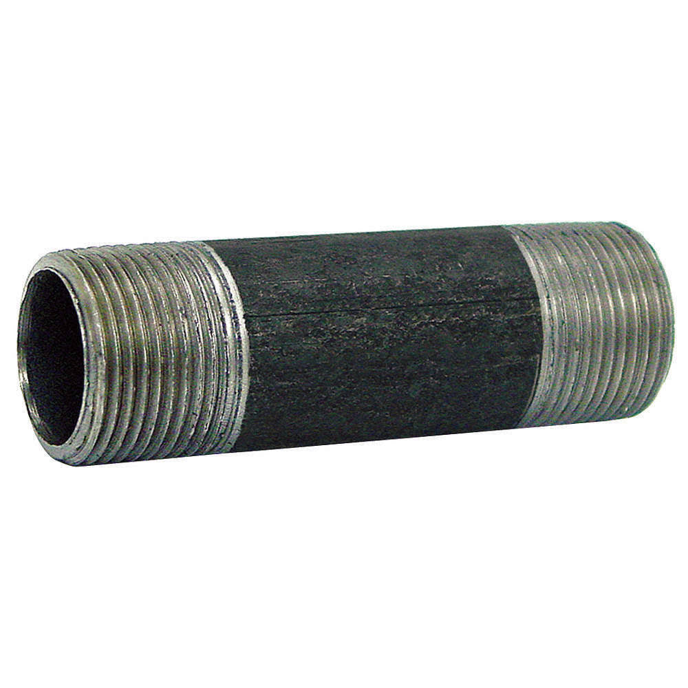 Black Pipe Nipple Sch 40 E146