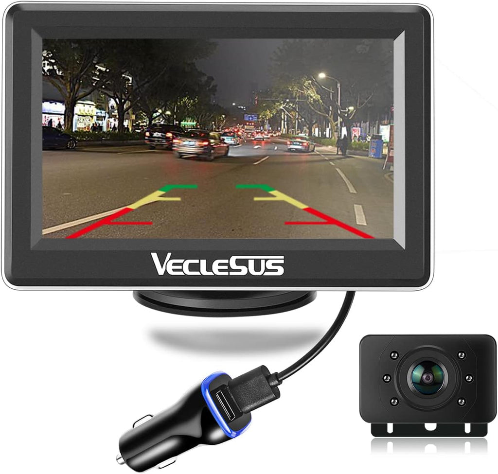 1080P HD Wireless Backup Camera System with 4.3” LCD Monitor X3064