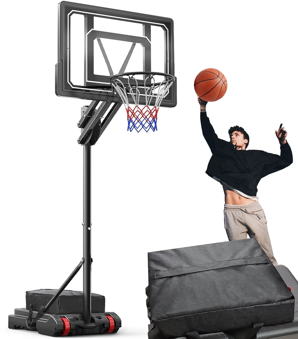 Portable Basketball Hoop & Goal System 5.5 - 9.5 ft. Adjustable O3061