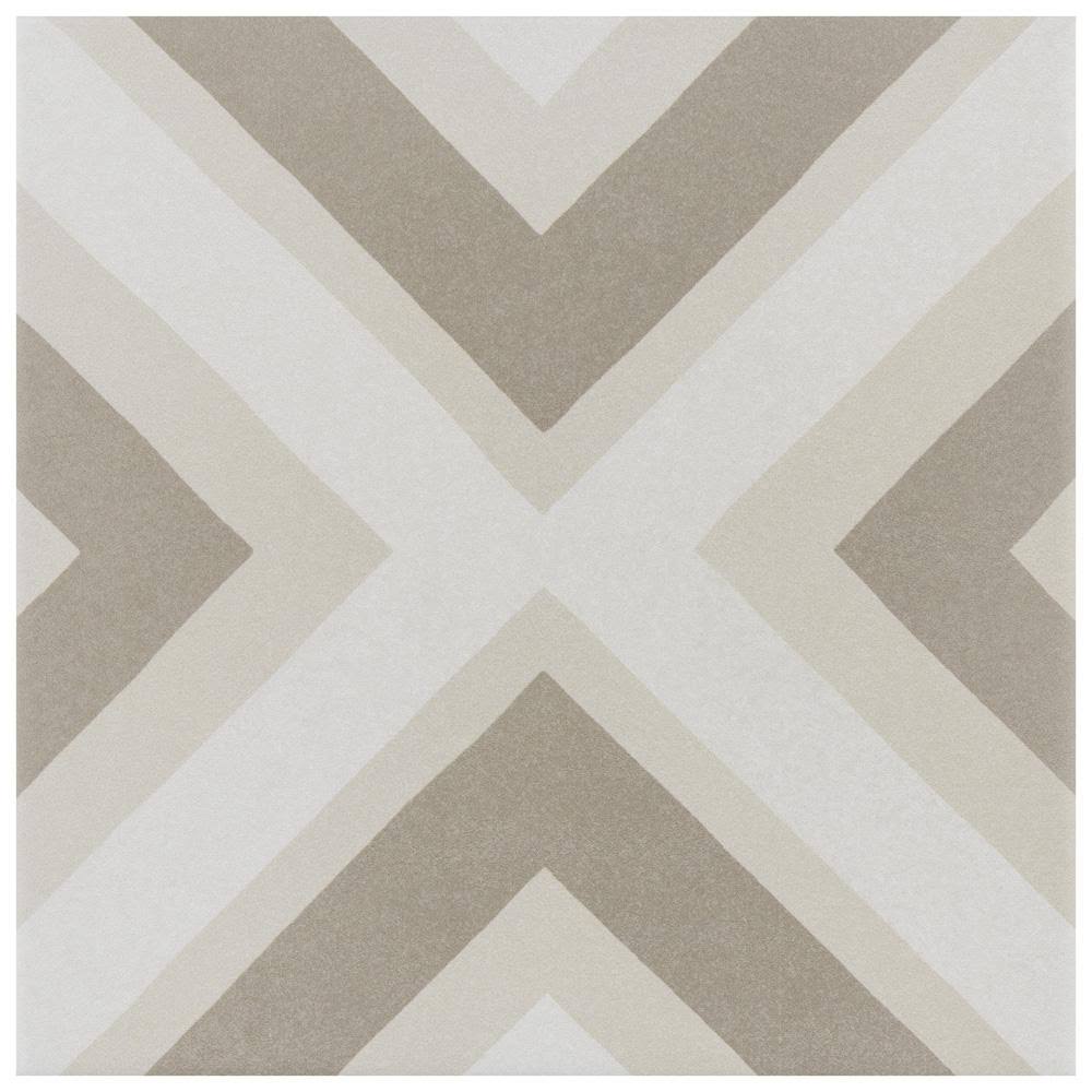Pastel Square Encaustic Porcelain Floor and Wall Tile L561670