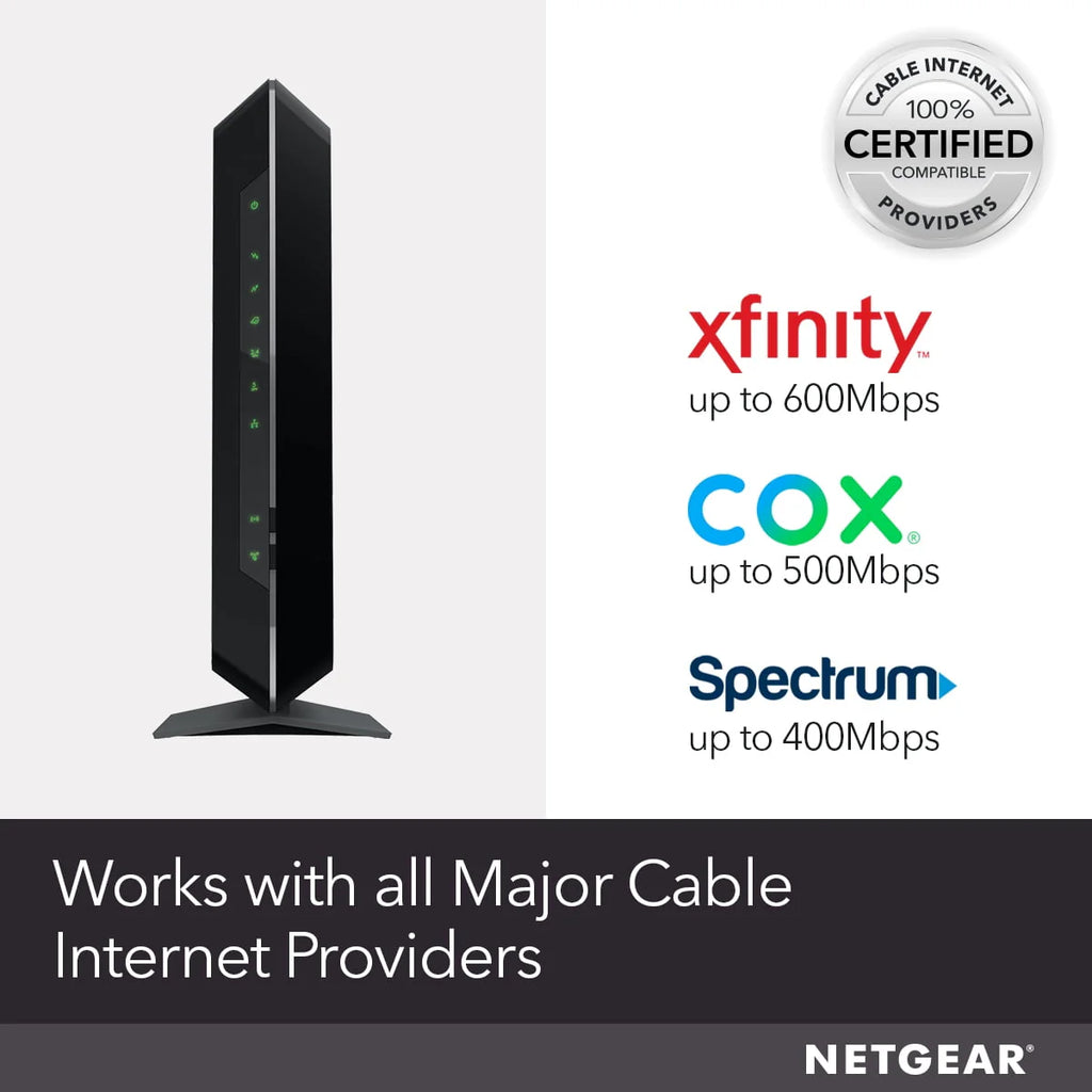 AC1900 DOCSIS 3.0 Cable Modem + WiFi Router V937066