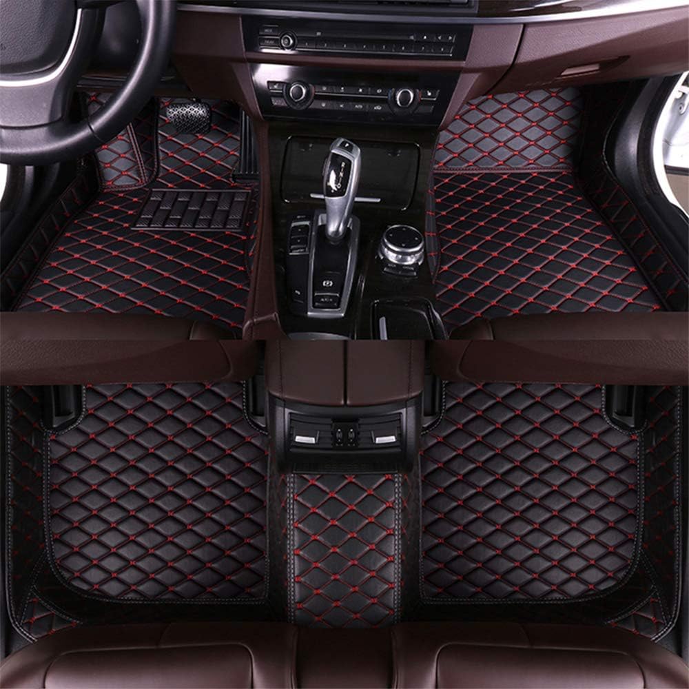 Custom Car Floor Mat XPE Leather Waterproof Brown K870052