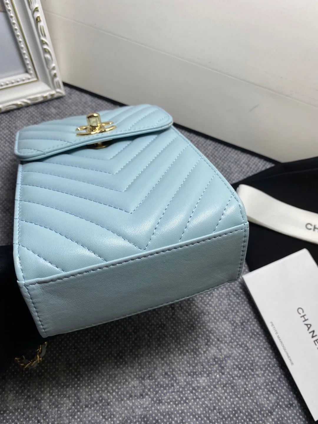 Light Blue Bag Q917