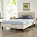 Queen Upholstered Platform Bed Frame H8894