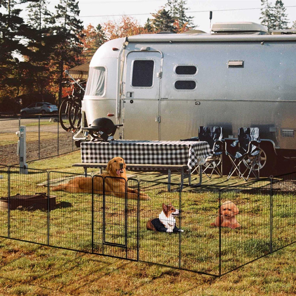 Extra Large Pet Playpen Dog Exercise Fence Panel A993